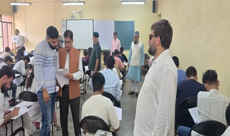 Jamia completed examinations and the admission process in record time.
