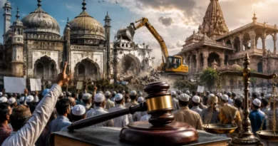 Bulldozer action at religious sites: Muslim intellectuals deliberate on legal battle.