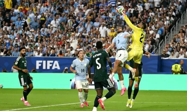 Uruguay held Saudi Arabia to a draw in the FIFA World Cup.