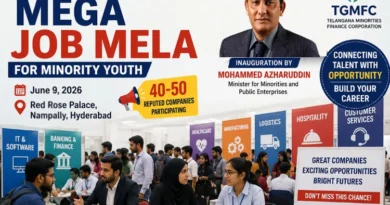 Mega job fair in Hyderabad; a big opportunity for the youth.
