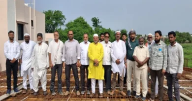 Construction of 'Seva Girls' Hostel' for Muslim female students begins.