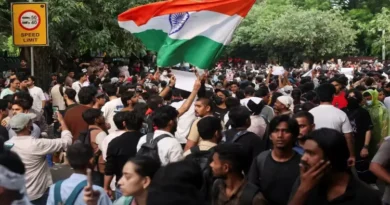 Student action and Supreme Court judge's remarks following the Jantar Mantar protest