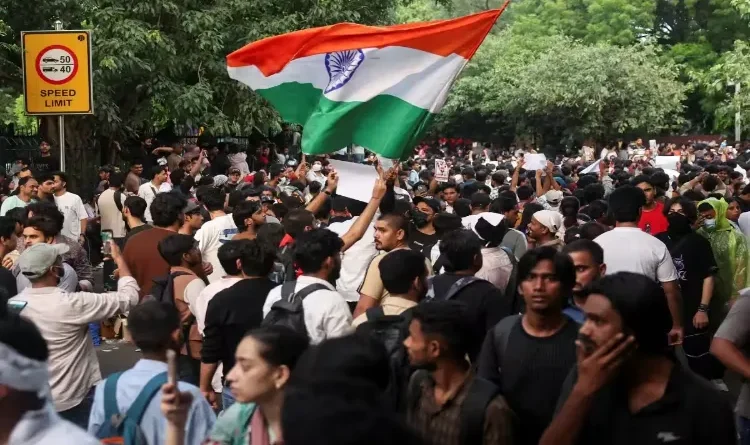Student action and Supreme Court judge's remarks following the Jantar Mantar protest
