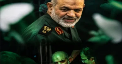 Mossad and CIA stunned; Ahmad Vahidi seen alive near the coffin.
