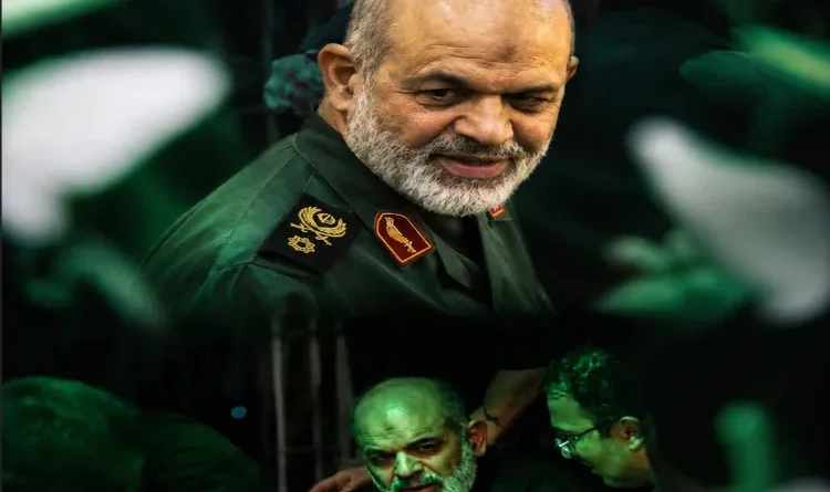 Mossad and CIA stunned; Ahmad Vahidi seen alive near the coffin.