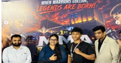 AMU student Monajjal wins title at Bihar MMA Championship.