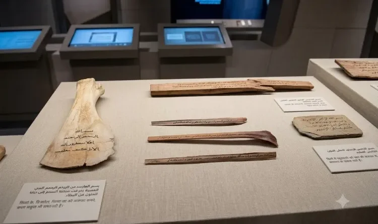 Unique museum opens in Mecca: Quranic verses to be seen inscribed on stones and bones.