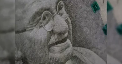 Gandhi's handwritten notes sold for $1.7 million in Mumbai.