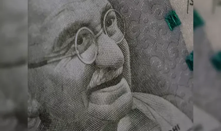 Gandhi's handwritten notes sold for $1.7 million in Mumbai.