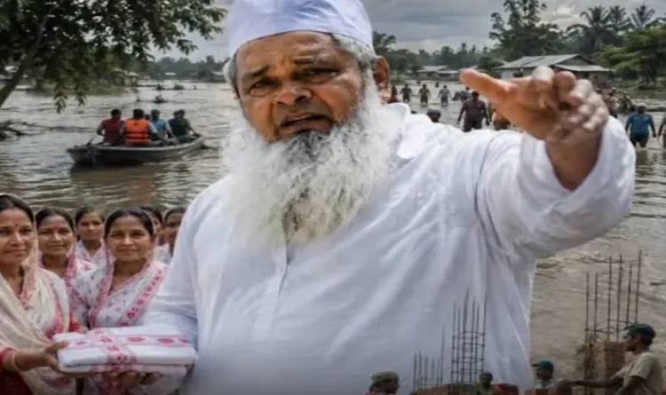 Severe floods in Assam: Badruddin Ajmal announces ₹100 crore relief package.
