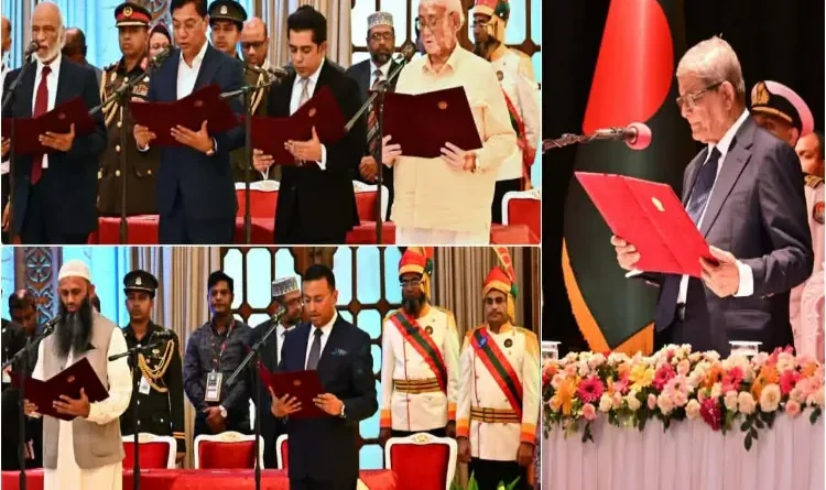 New ministers in Bangladesh get key portfolios.