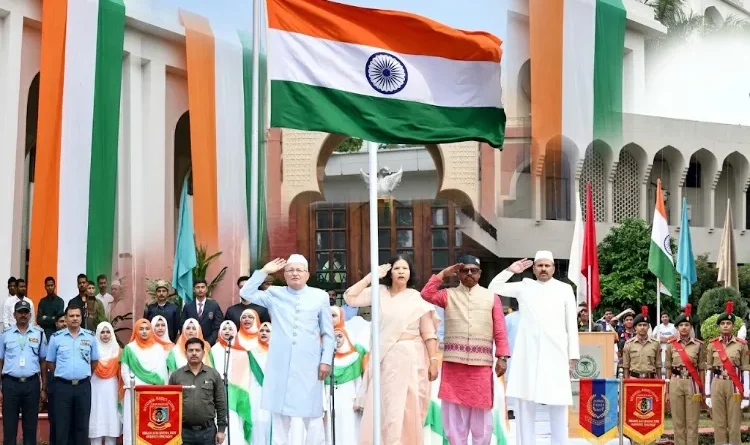 From Jamia to AMU, the Tricolour flew proudly at Muslim universities.