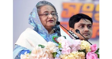 Controversy over Sheikh Hasina's address: India distances itself; media crackdown in Bangladesh.