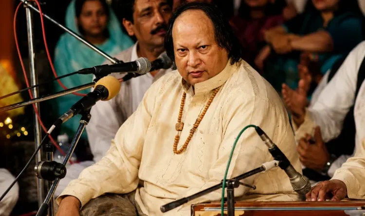 Nusrat Fateh Ali Khan, the Emperor of Qawwali: Whose voice resonates beyond boundaries and time.