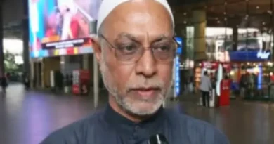 Maulana Rajani upset over the burning of the Indian flag in Iran.