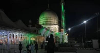 The world illuminated on Eid-e-Milad; images of the celebrations seen on social media.