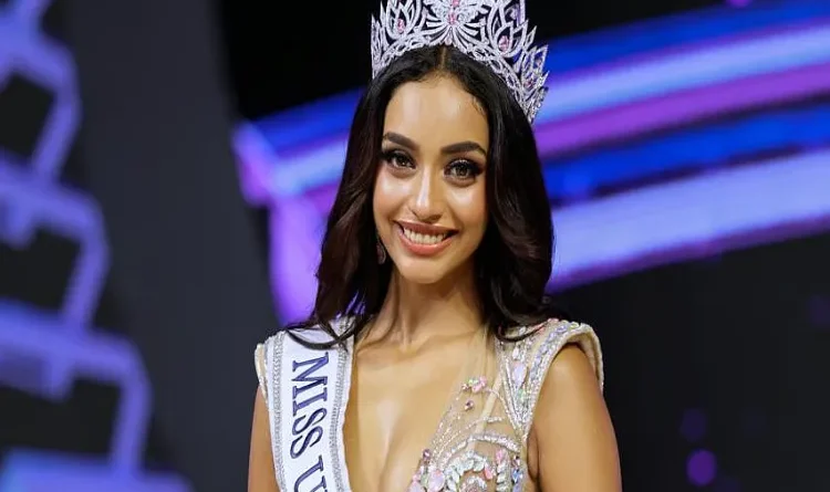 UAE-raised Kazia Liz Mejo crowned Miss Universe India 2026.