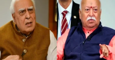 Sibal raises questions over Bhagwat's statement on Muslims abroad.