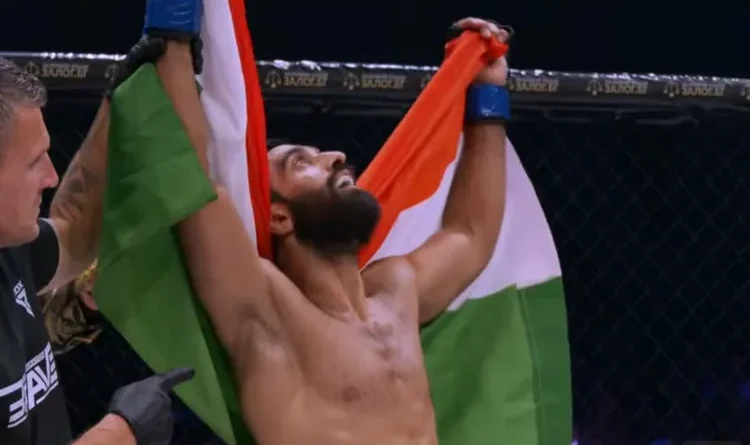 Owais Yaqoob makes a big impact at BRAVE CF 107, secures a major victory in the first round.