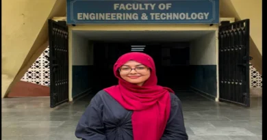 Jamia student Sufia Ansari secures third place in the Scholar Challenge.