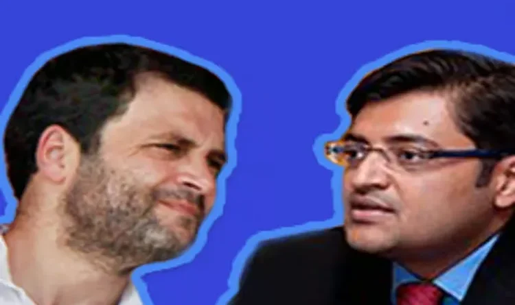 The political question regarding family surfaced during the clash between Rahul Gandhi and Arnab.
