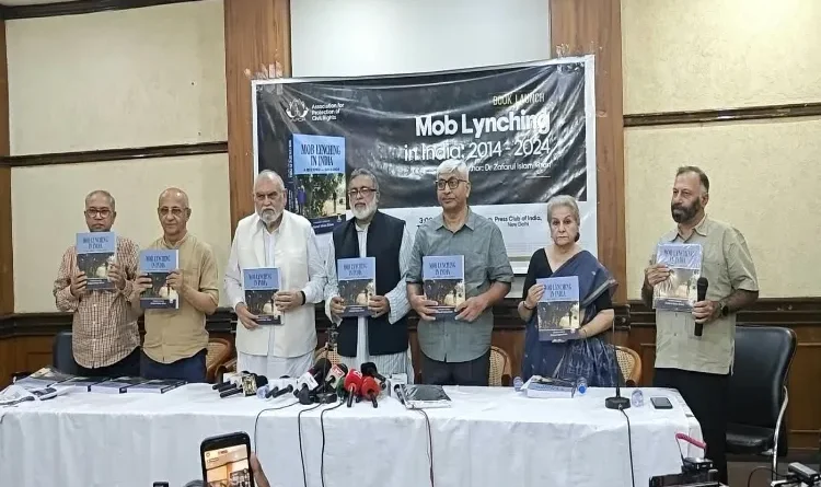 Zafarul Islam's book on mob lynching launched; debate intensifies.