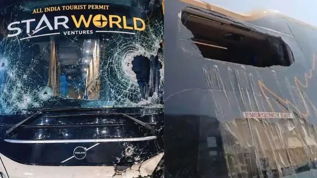 Bus bound for Kashmir pelted with stones in Haryana; passengers left terrified