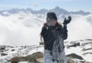 A white blanket of snow covers the Apharwat peak in Gulmarg, bringing smiles to the faces of tourists.