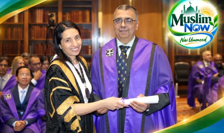 AMU Professor Asif Hasan receives major international honor from London.