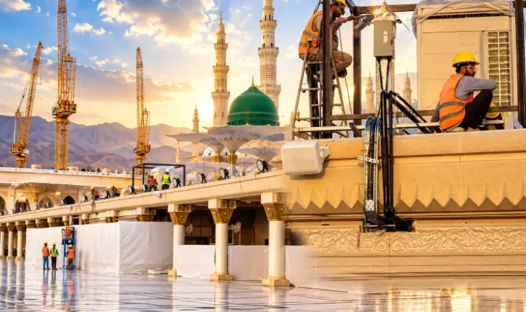 Permanent rooms to be built for I'tikaf at Masjid-e-Nabawi; construction begins