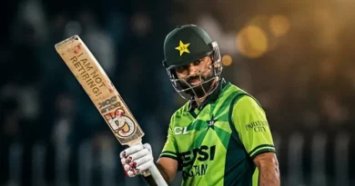 Fakhar Zaman makes history, completes 100 sixes in T20 Internationals.