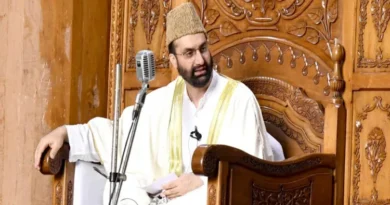 The message of faith resonated in unison across mosques in Kashmir; Mirwaiz delivered the sermon.