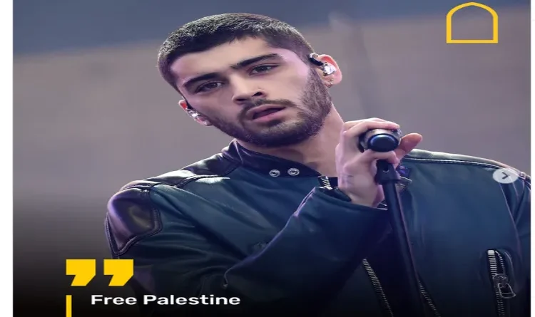 Zayn Malik reiterated "Free Palestine," responding with an old post.
